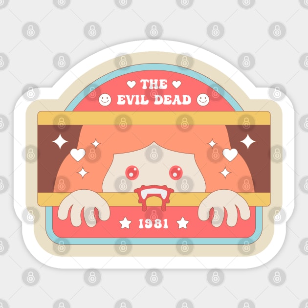 Cute and Adorable The Evil Dead (1981) Sticker by haloakuadit